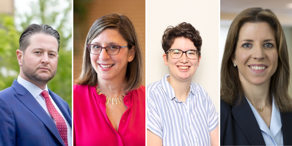 four new state board members headshots: Jason, Maureen, Olivia, Heather