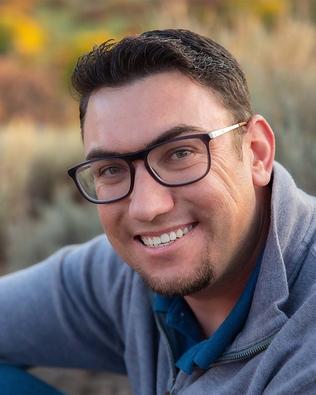 Headshot of Scott Klumb, a white man with glasses